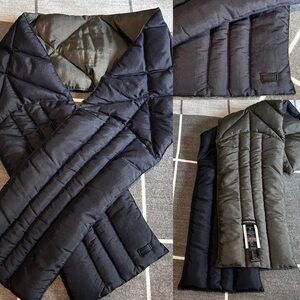 *Worn Once* $490 Emporio Armani Auth Down Scarf - Reversible